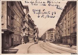Zürich // 1937 Forchstrasse Tram VBZ // Sommer