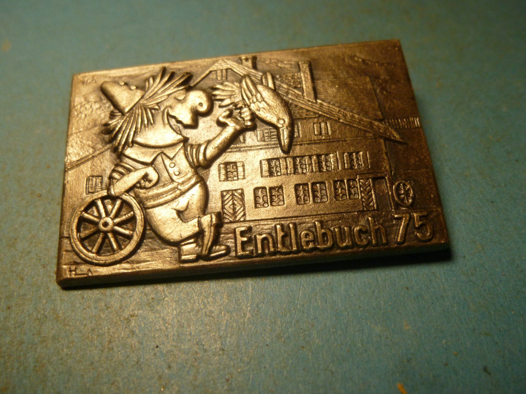 Plaketten & Abzeichen: ENTLEBUCH  1975 SILBER – Gebraucht aus Ried (Muotathal) von Mandarin02