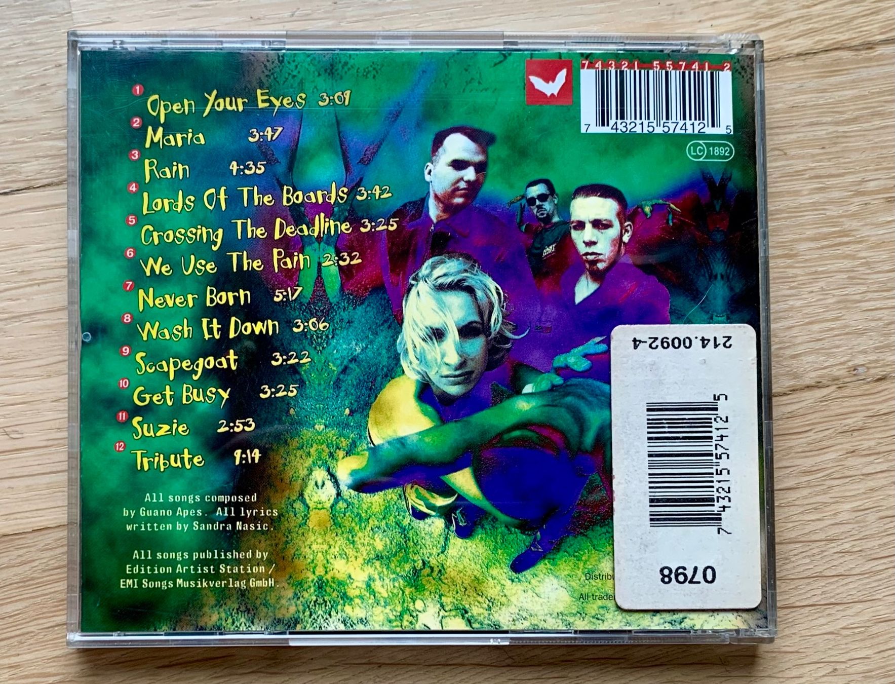 CD: Guano Apes Proud like a god – Usato da Zürich venduto da Fieber 2