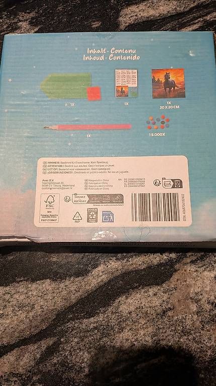Kit bricolage: Diamant Malerei Leinwand – Nuovo e nell'imballaggio originale da Wattenwil venduto da karinschaw 2