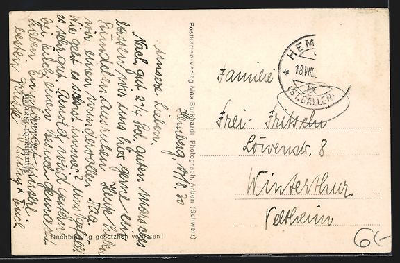 Cartoline postali: AK Hemberg, Strassenpartie mit Kirche – Usato da Berlin venduto da bartko-reher 1