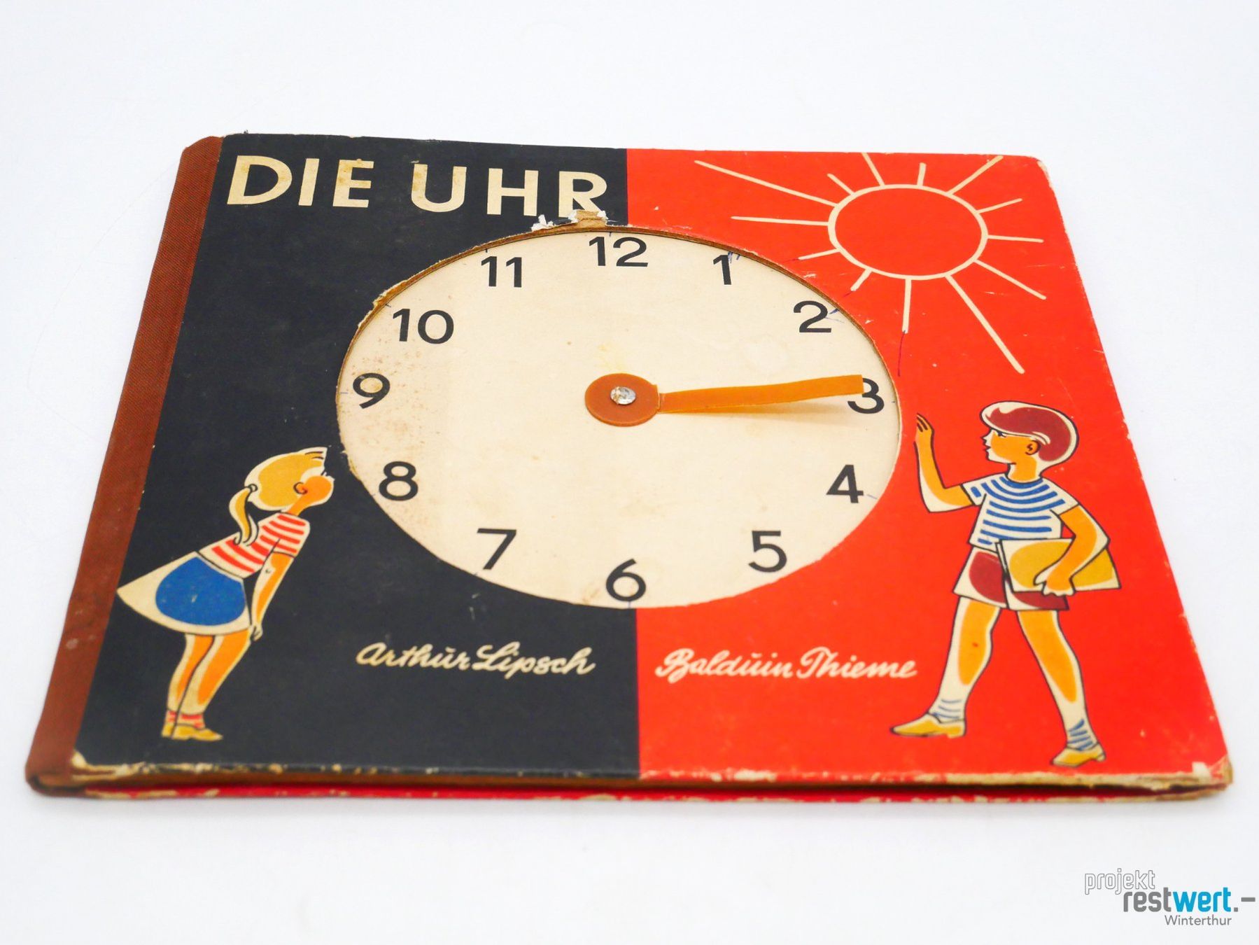 Bücher: Antikes Kinderbuch "Die Uhr" von Arthur Lipsch – Gebraucht aus Winterthur von Restwert_Winterthur