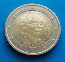 Italien: 2 Euro G. Pascoli 2012, SS - VZ