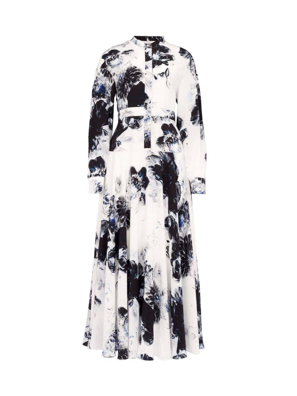 Alexander Mcqueen Vestiti: Alexander McQueen Seide Maxikleid Chiaroscuro IT46/DE40 NEU – Nuovo (secondo la descrizione) da Arch venduto da timerock