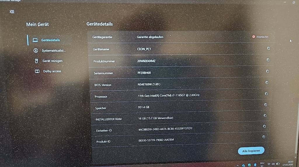 Lenovo Notebook: Thinkpad P15s – Usato da Altstätten SG venduto da Ceko99 3