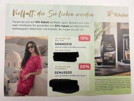 Tchibo Gutschein 15% / 20%