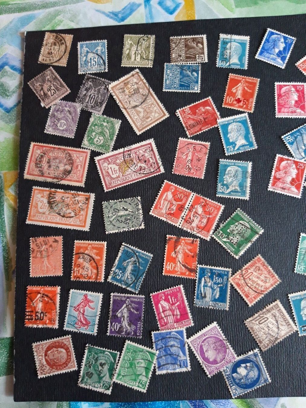 Tutti i francobolli: Frankreich, ca. 70 verschiedene – Usato da Wattenwil venduto da paku48 1