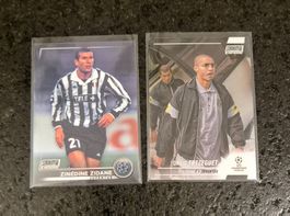 Zidane & Trezeguet - Juventus - Topps