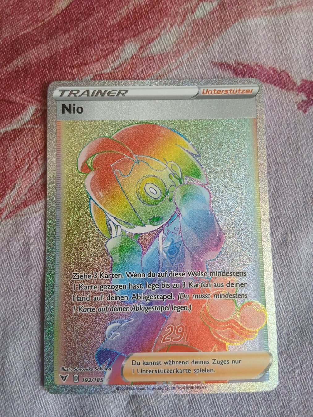 Pokémon Carte collezionabili: Pokemon Nio Rainbow Farbenschock Deutsch – Nuovo (secondo la descrizione) da Schmitten FR venduto da corsus66