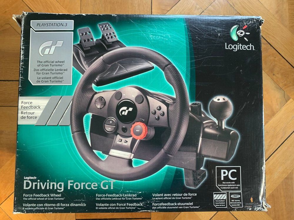 Logitech Driving Force GT PS3 compatible PC Kaufen auf Ricardo