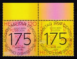 2024, SATZ, 175 JAHRE POST, ET-VOLLSTEMPEL, 21.3.2024