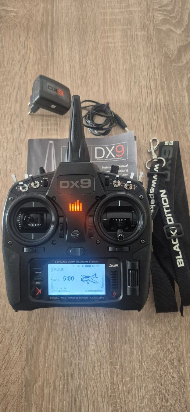 Spektrum Telecomando: DX9 BLACK – Usato da Lyss venduto da Delta-1 2