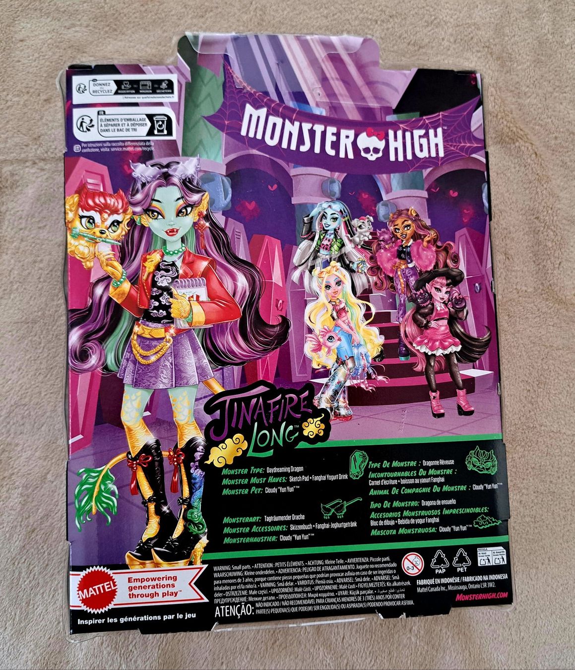 Bambole: Monster High Jinafire Long – Nuovo e nell'imballaggio originale da Igis venduto da magneto_hg 1