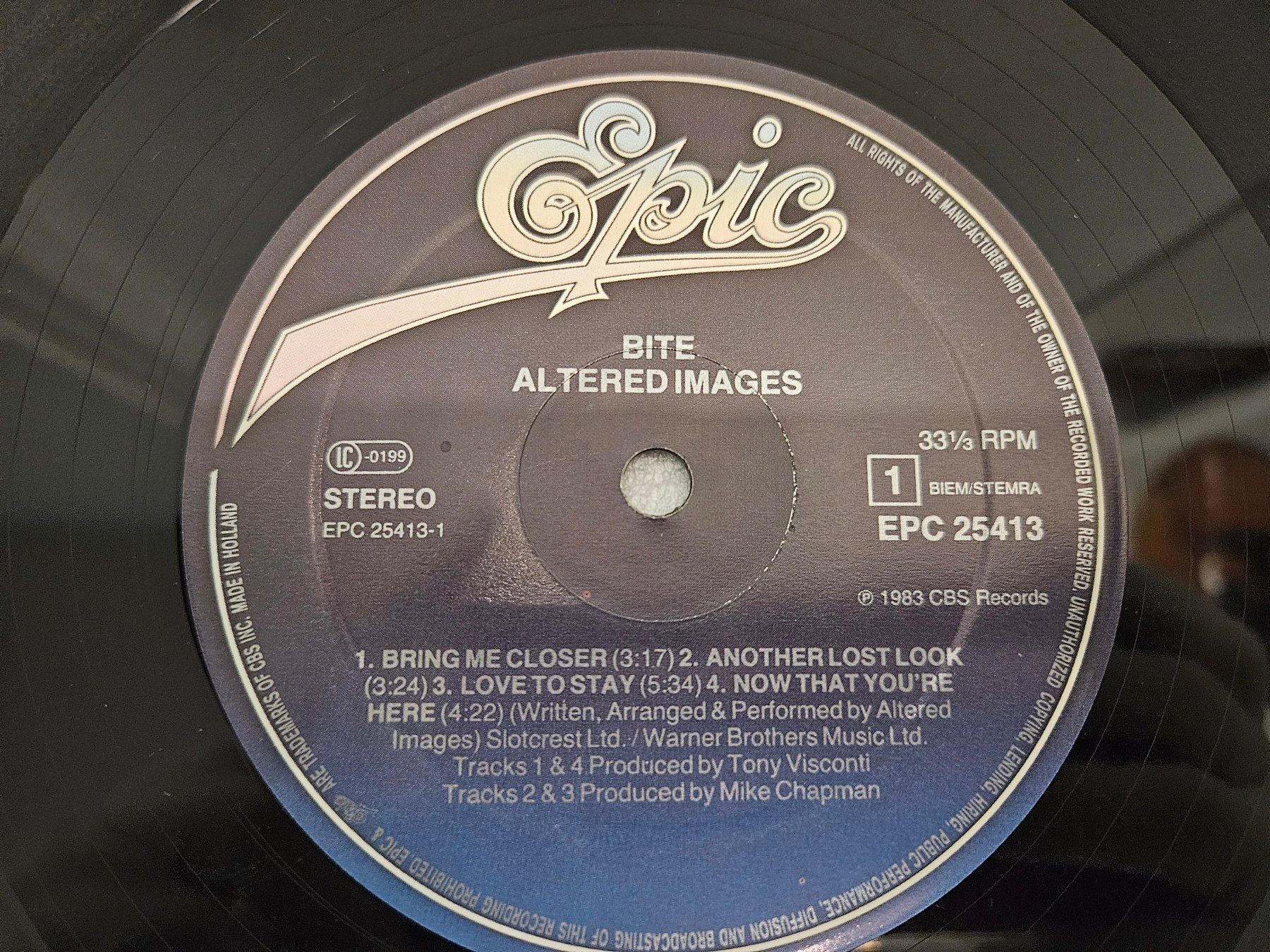 Dischi in vinile: Altered Images – Bite – Usato da Uster venduto da Vinyl-Leidenschaft 6