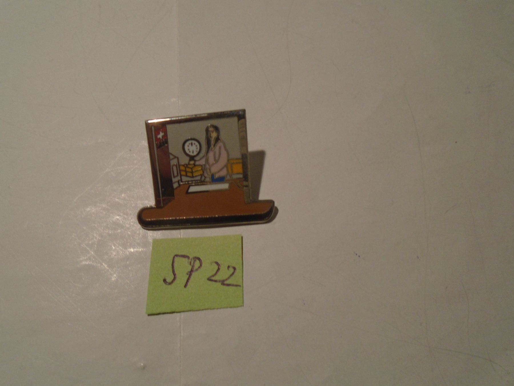 Giocattoli: 1 Postschalter Pin (SP22) – Usato da Winterthur venduto da Beli2000