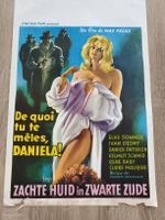 Affiche Belge de film "De quoi tu te mêles, Daniela" 1974
