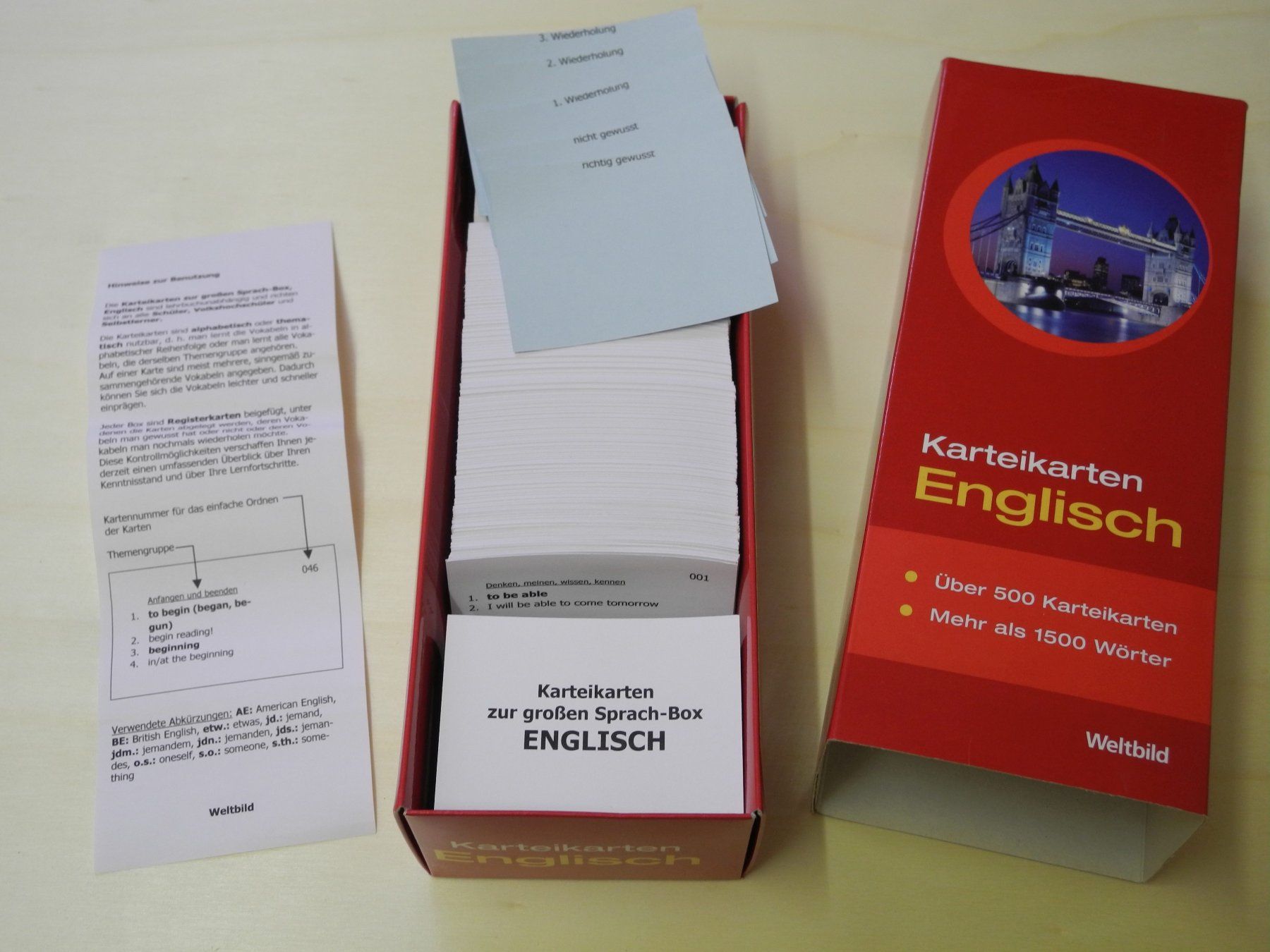 Audiolibri: Weltbild Sprach-Box Englisch mit 2 CD's – Usato da Güttingen venduto da romli 1