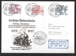 Eisenbahn Sonderbrief S. 917 Zofingen-Konstanz 15.10.1977