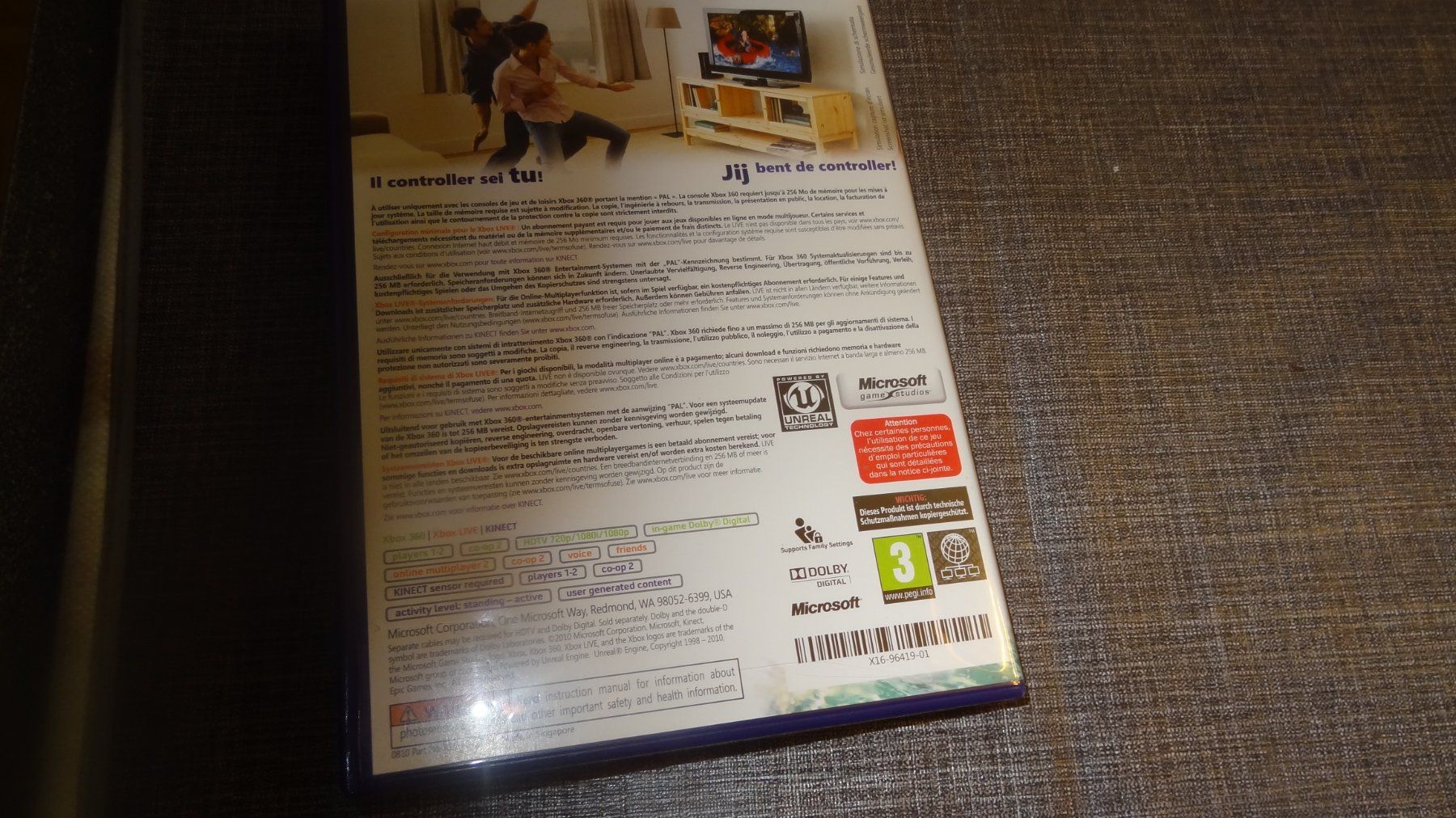Microsoft Giochi: Xbox 360 Kinect Adventures Spiel! – Usato da Olten venduto da Disc-Ausverkauf 2