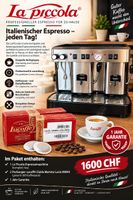 La Piccola Espressomaschine mit zwei Brühgruppen neu