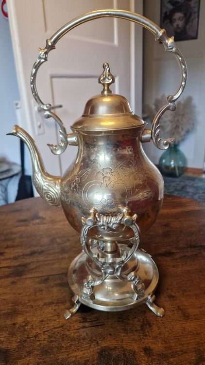 Teekanne Mit Stovchen Vintage