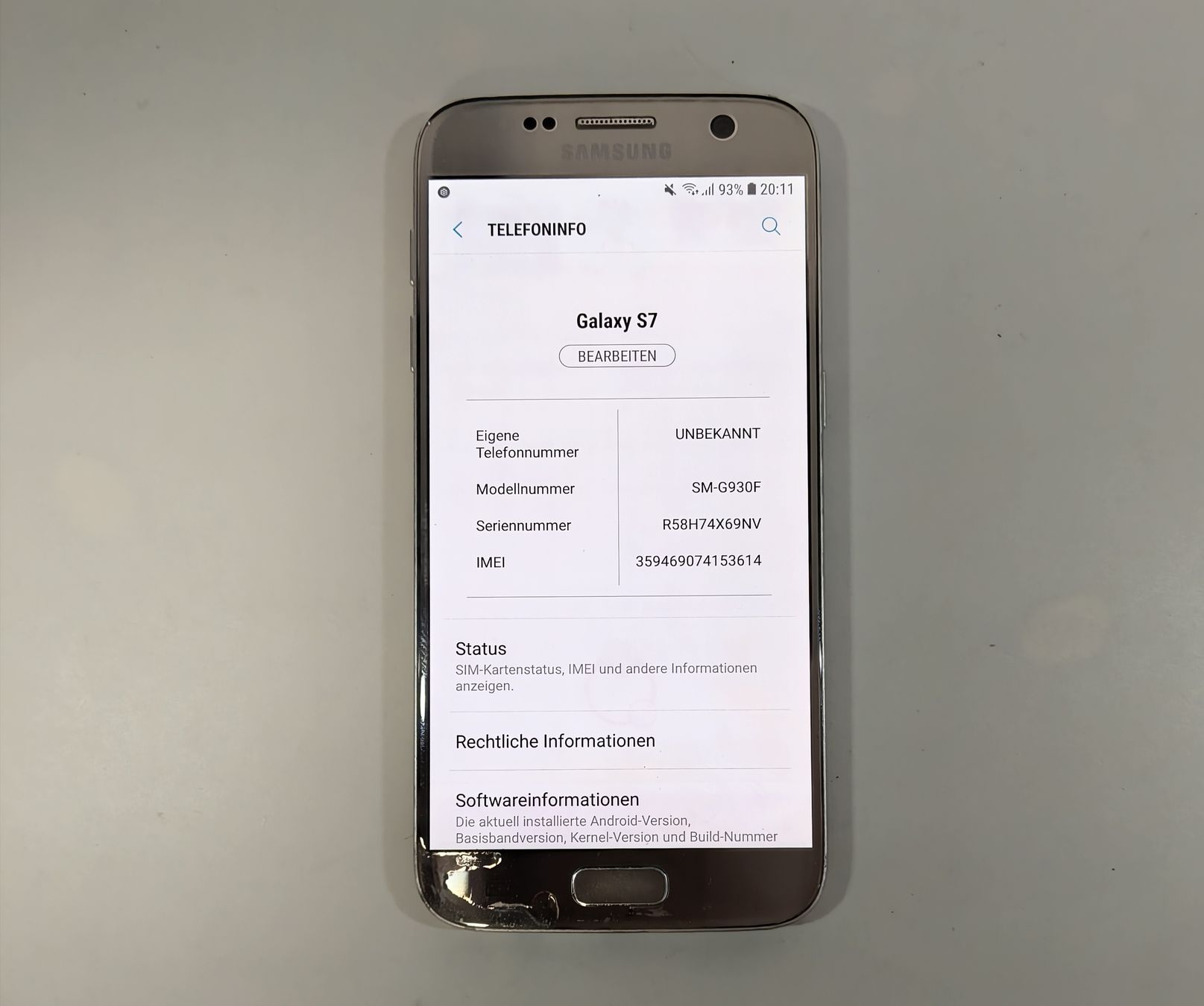 Samsung Telefoni cellulari / Smartphones: Samsung Galaxy S7 – Difettoso da Ehrendingen venduto da Rocky985 2