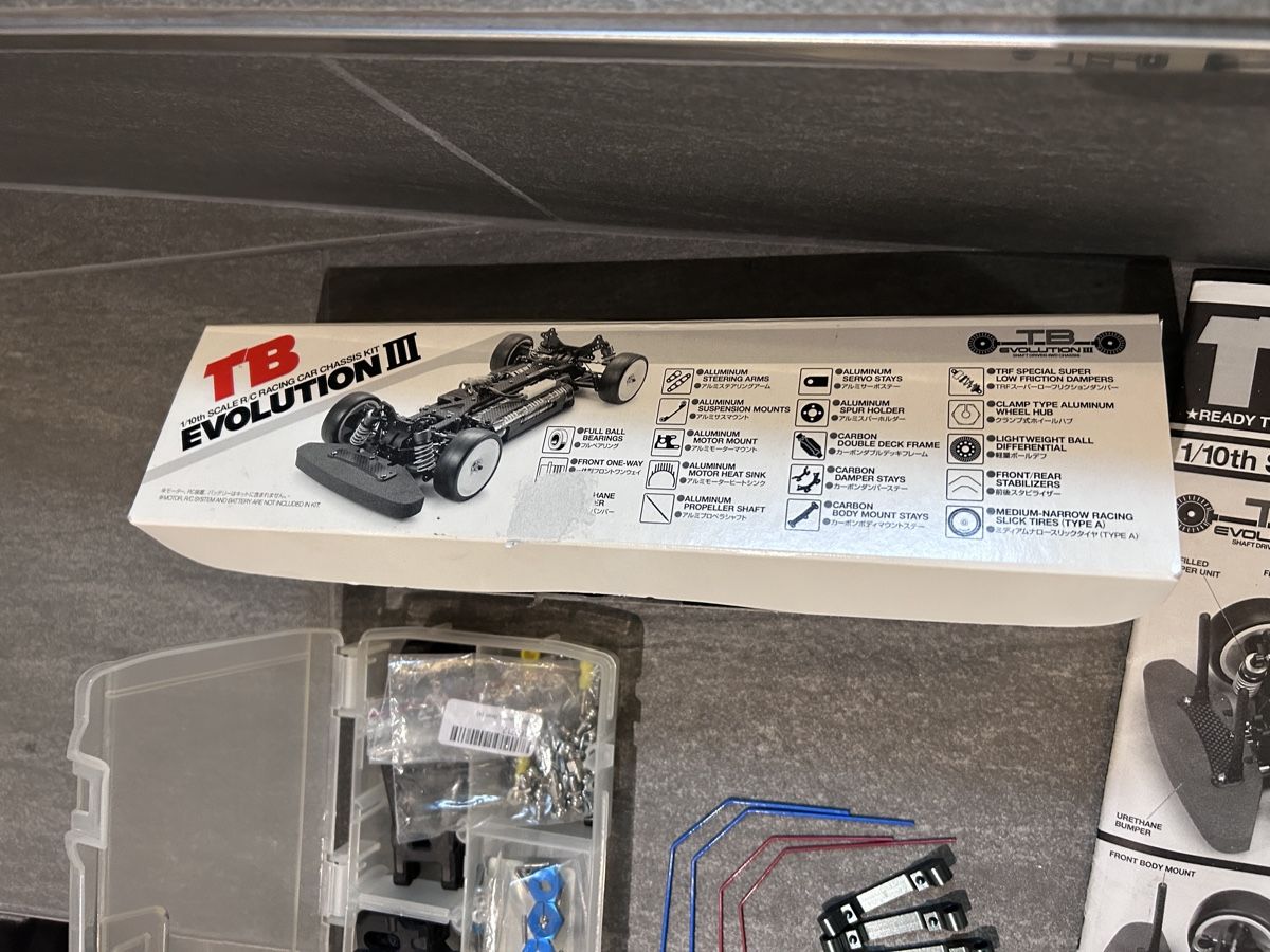Tamiya Modellismo RC: Tamiya TB EVO 3 Limited Edition trf – Usato da Kestenholz venduto da ask_9wxb 9