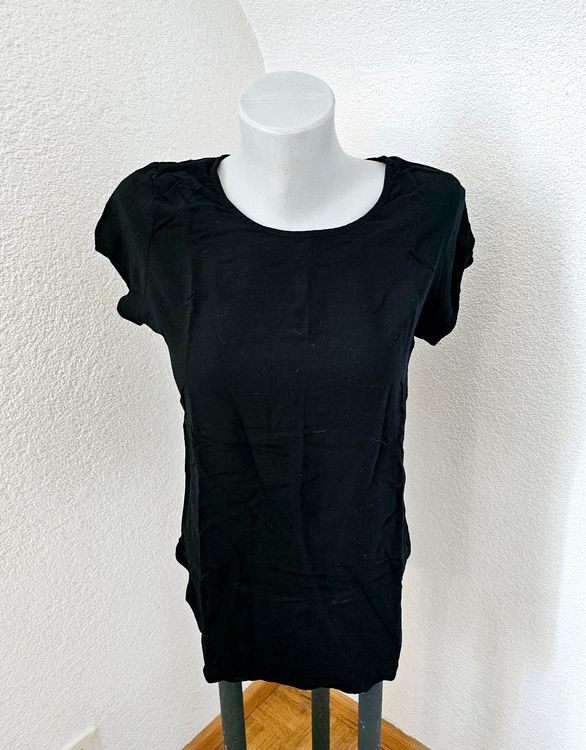 klassisches T-Shirt von VERO MODA Gr. S schwarz 1
