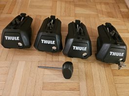 Thule Evo Raised Rail Fuss 4er-Pack schwarz 710410