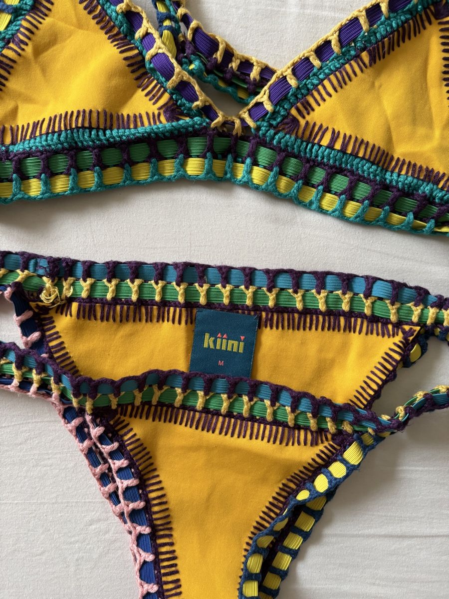 Badekleider & Bikinis: Kiini Bikini, gelb, Grösse M – Gebraucht aus Zürich von Sera.13 1