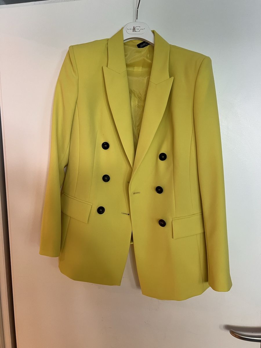 Marc Cain Giacche: Blazer Marc Cain, Gr. 36, gelb – Usato da Solothurn venduto da Brini06