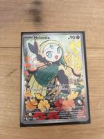 Meloetta Karte Pokémon Holo 116/115 neue Kollektion