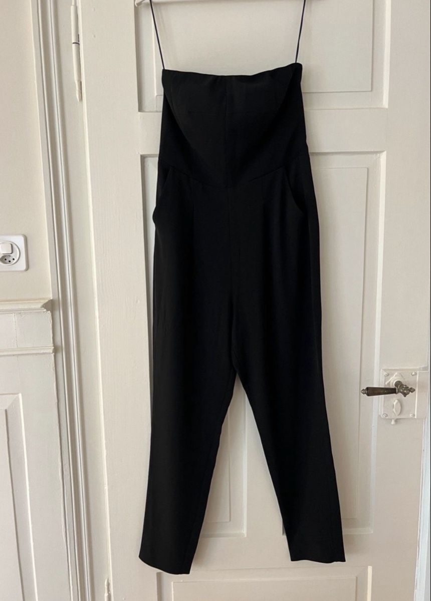 Esprit Jumpsuits: Esprit schwarzer Bustier-Jumpsuit, Gr. 38  – Gebraucht aus Kreuzlingen von hae23