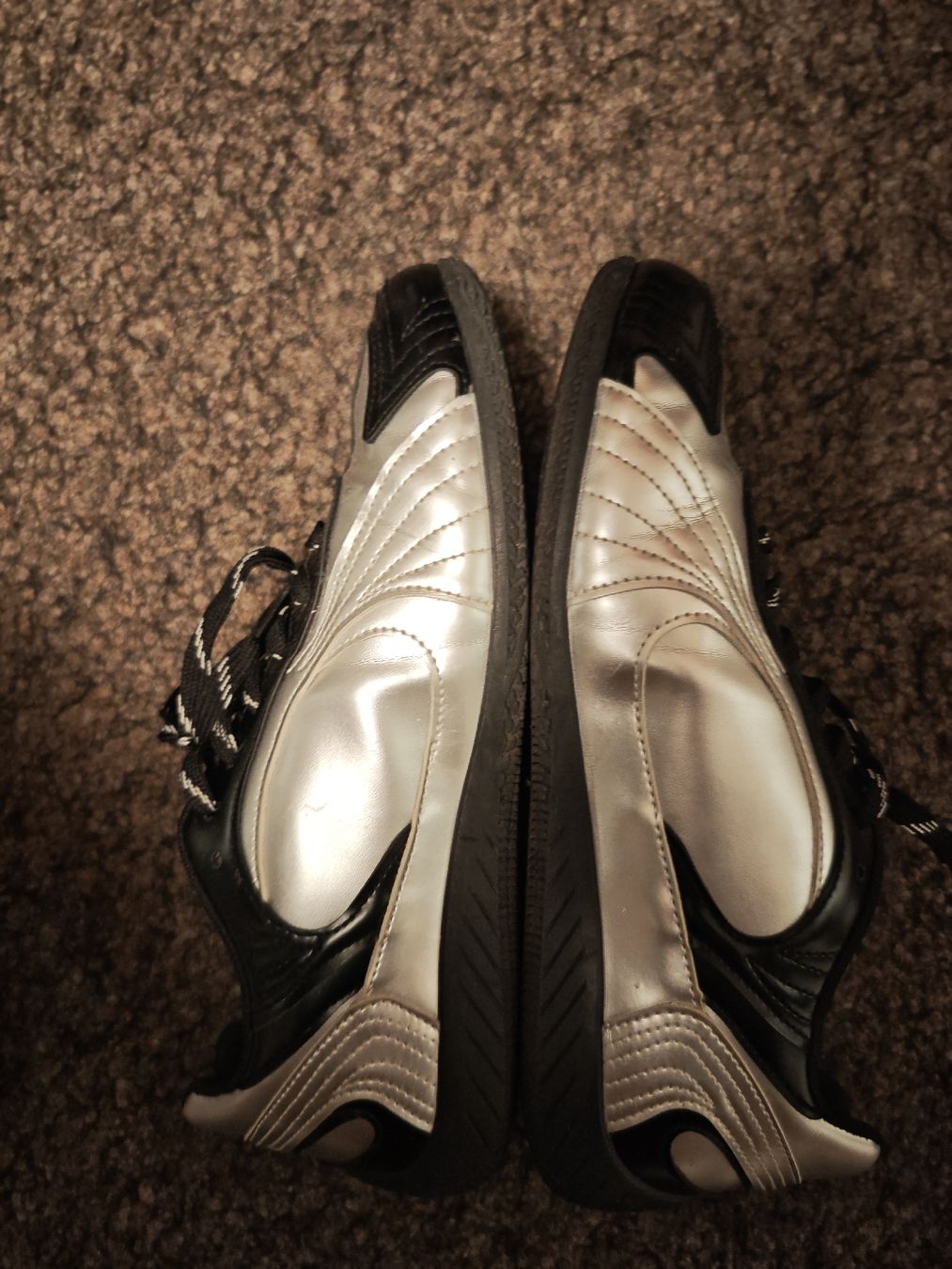 Herrenschuhe: Sneakers black silver  – Gebraucht aus Bern von Wei_6031 1