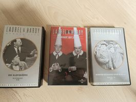 3 Laurel & Hardy VHS Klassiker Komödien