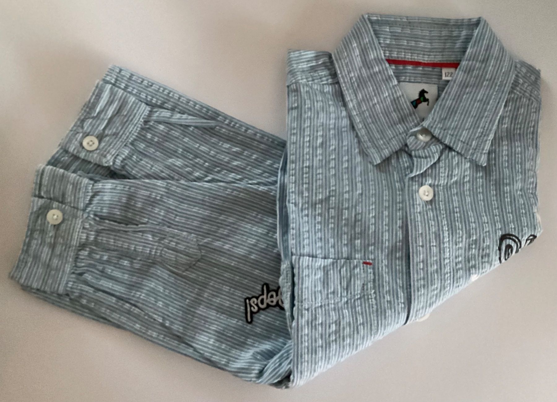 Manor Camicie, T-shirt & Polo: Hemd langarm Gr. 122 – Usato da Wagen venduto da papai1 1