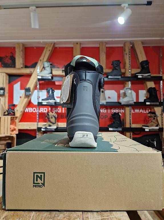 Scarpe da uomo: NITRO CYPRESS BOA SNOWBOARD BOOTS | MINT – Usato da Grindelwald venduto da Backdoor_Shop 1