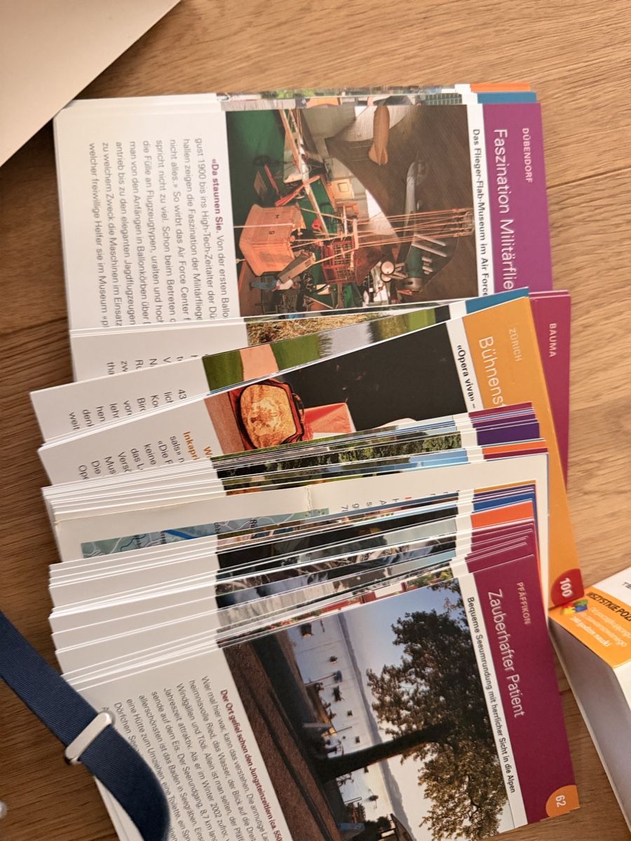 Libri: EKZ Zürcher Freizeit Box - 100 Activity Ideas, Fun! – Usato da Männedorf venduto da iza04 4