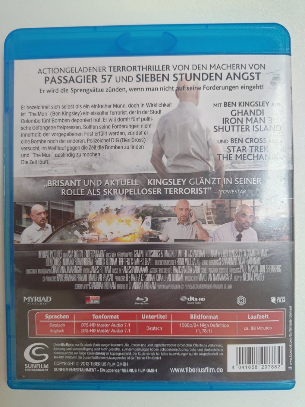 Tutti i DVDs: Terrorist - Das Gesetz in meiner Hand – Usato da Liestal venduto da Kratzilla 2