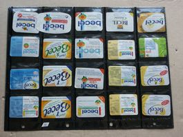 40    verschiedene    Butterdeckeli