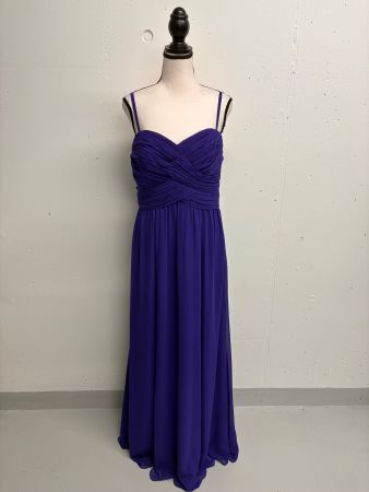 Lauren Ralph Lauren Abendkleid Gr. 40 violett Maxikleid