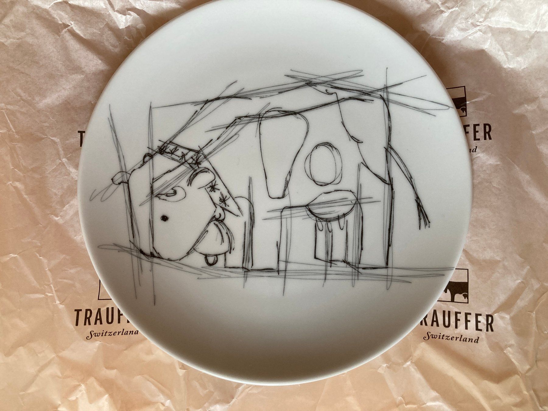 Piatti: Teller Trauffer, Durchmesser 20 cm – Nuovo e nell'imballaggio originale da Lütisburg venduto da wiesenpippau