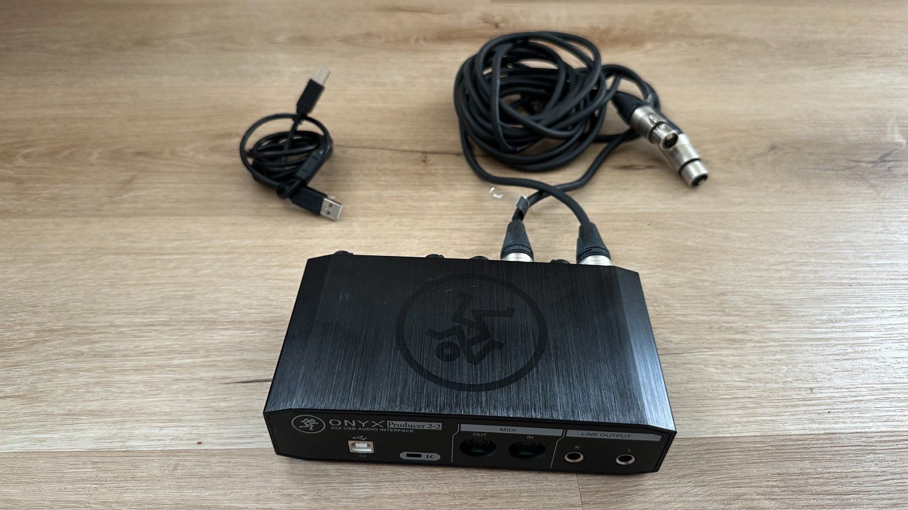Attrezzatura per studi di registrazione: Mackie Onyx Producer 2•2 USB Audio Interface inkl. Kabel – Usato da Azmoos venduto da ARMANDO2002