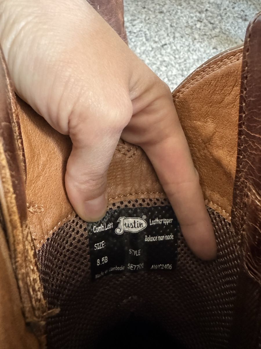 Damenschuhe: Justin Roper Westernstiefel – Gebraucht aus Hittnau von roxl 3