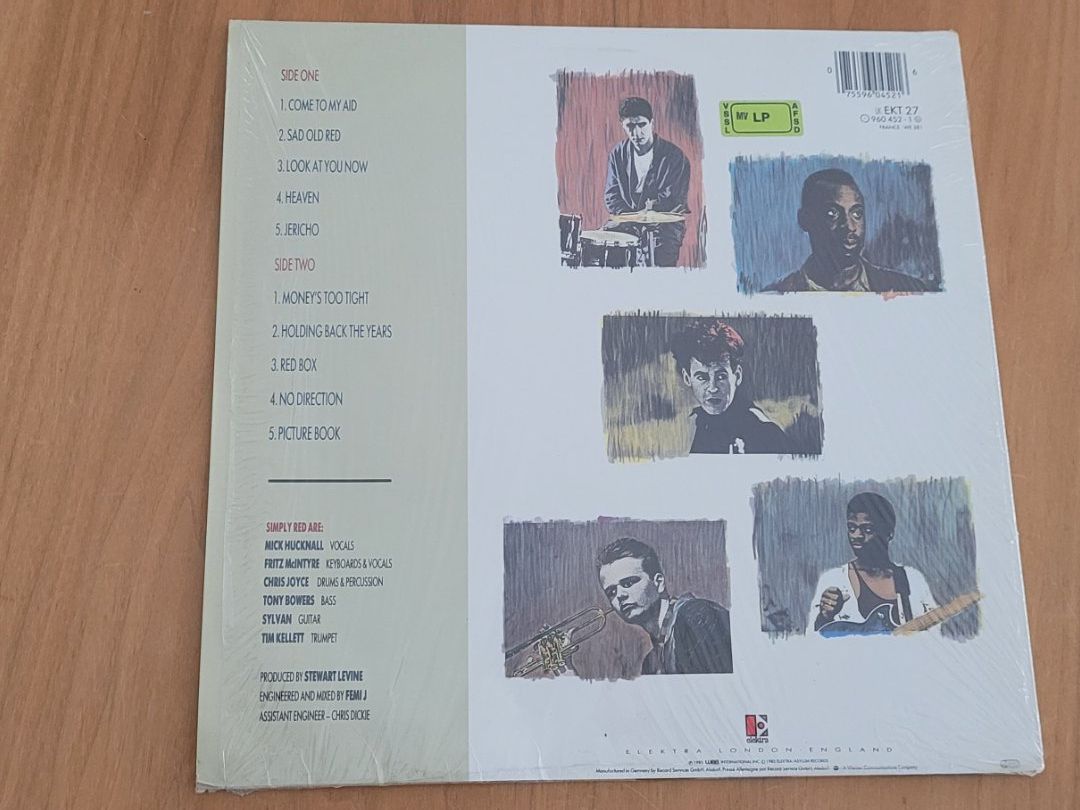 Vinyles: LP Simply Red – D'occasion à Martigny par MZ-67 1