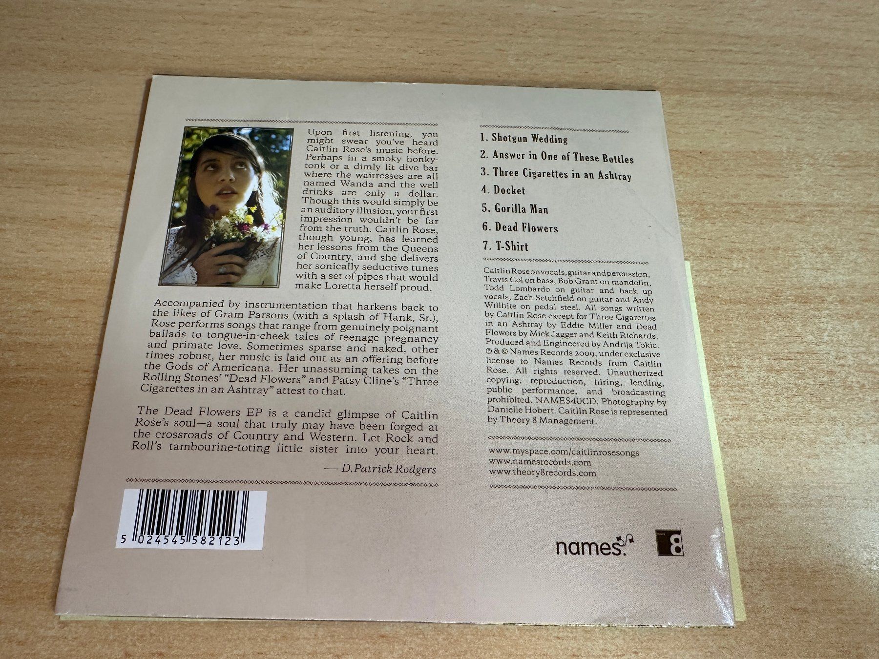 CD: Caitlin Rose – Dead Flowers – Usato da Rikon im Tösstal venduto da Alpenmutz 1