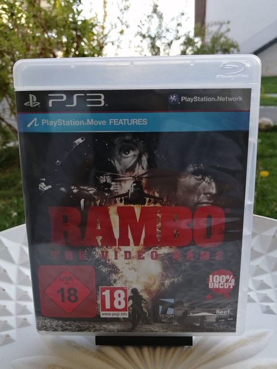Jeu Rambo The Videogame PS3 - Complet Avec Notice, état Correct