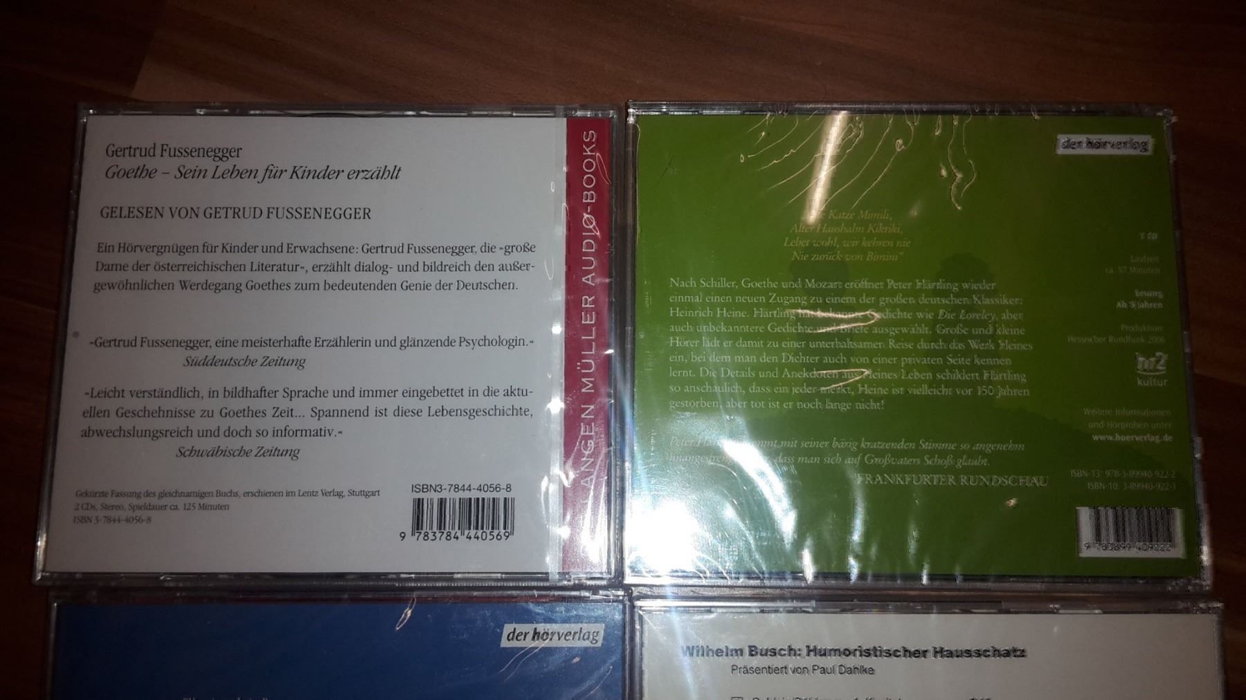 Hörbücher: Hörbücher ● – Neu und originalverpackt aus Schwarzenburg von Flamingo07 2