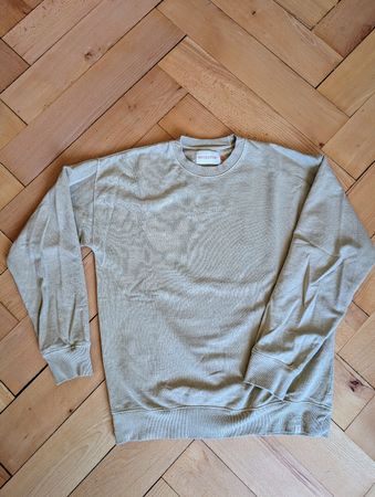 Revolution Sweatshirt, beige, Grösse M Oversize Schnitt