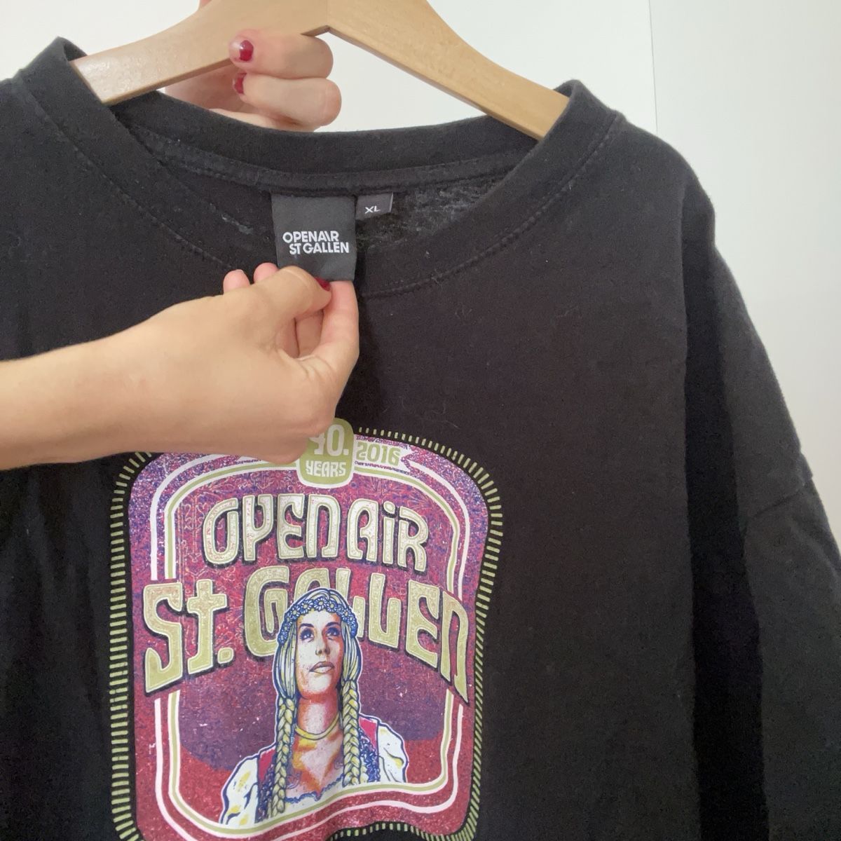T-shirt: Openair St. Gallen Shirt XL – Usato da Baden venduto da Julikoo 1